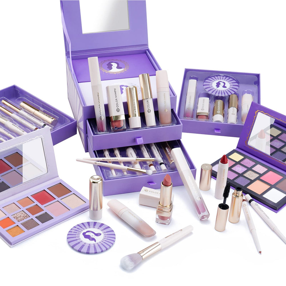 Color Nymph gift set in a purple box for teen beginners.