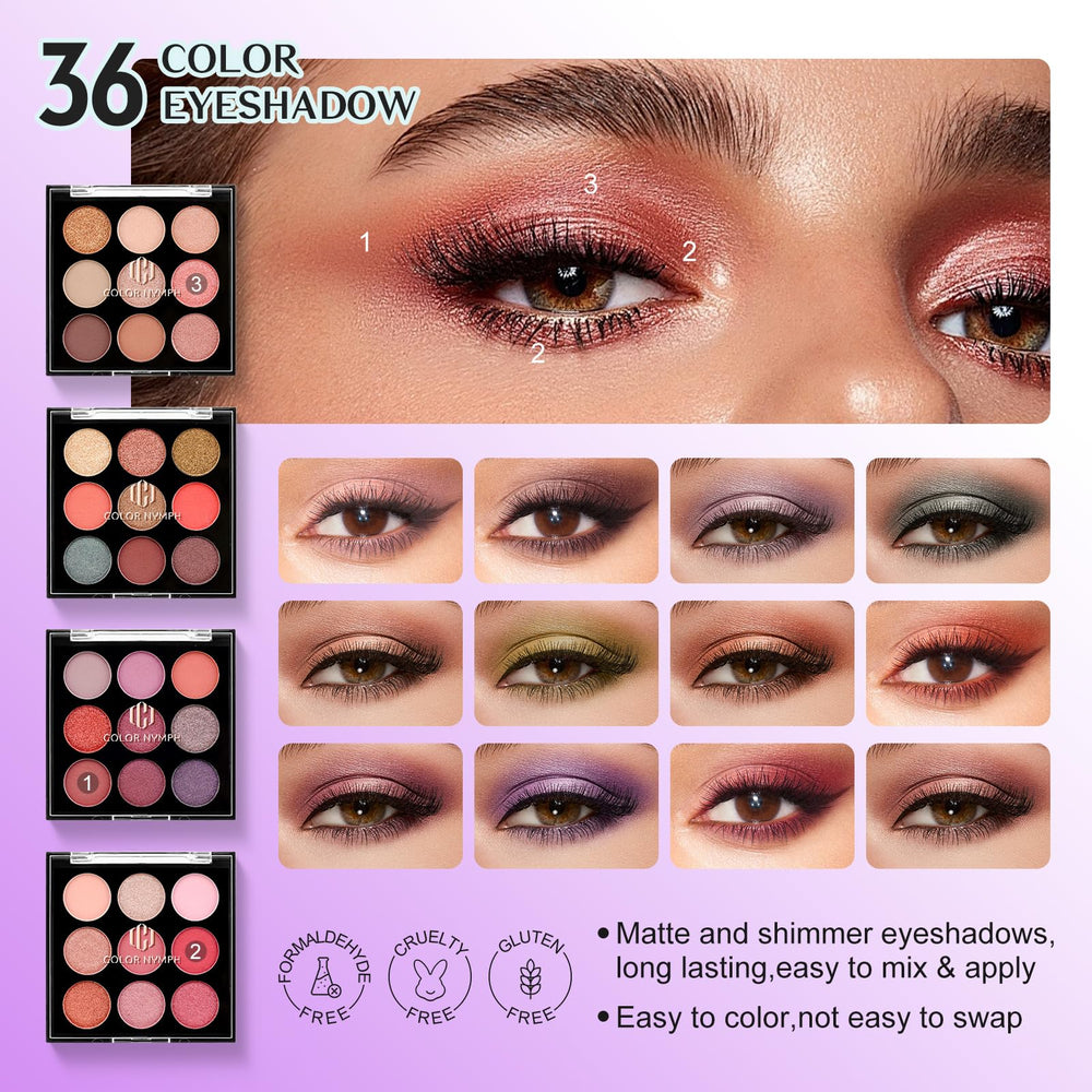 Color Nymph lip gloss and lip balm delivering vibrant color and moisture