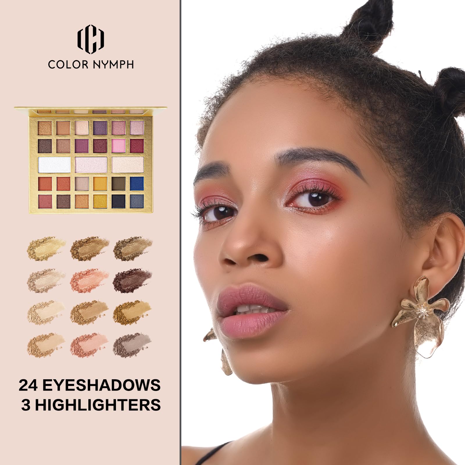 Color Nymph lip glosses provide a subtle shine and lasting moisture.