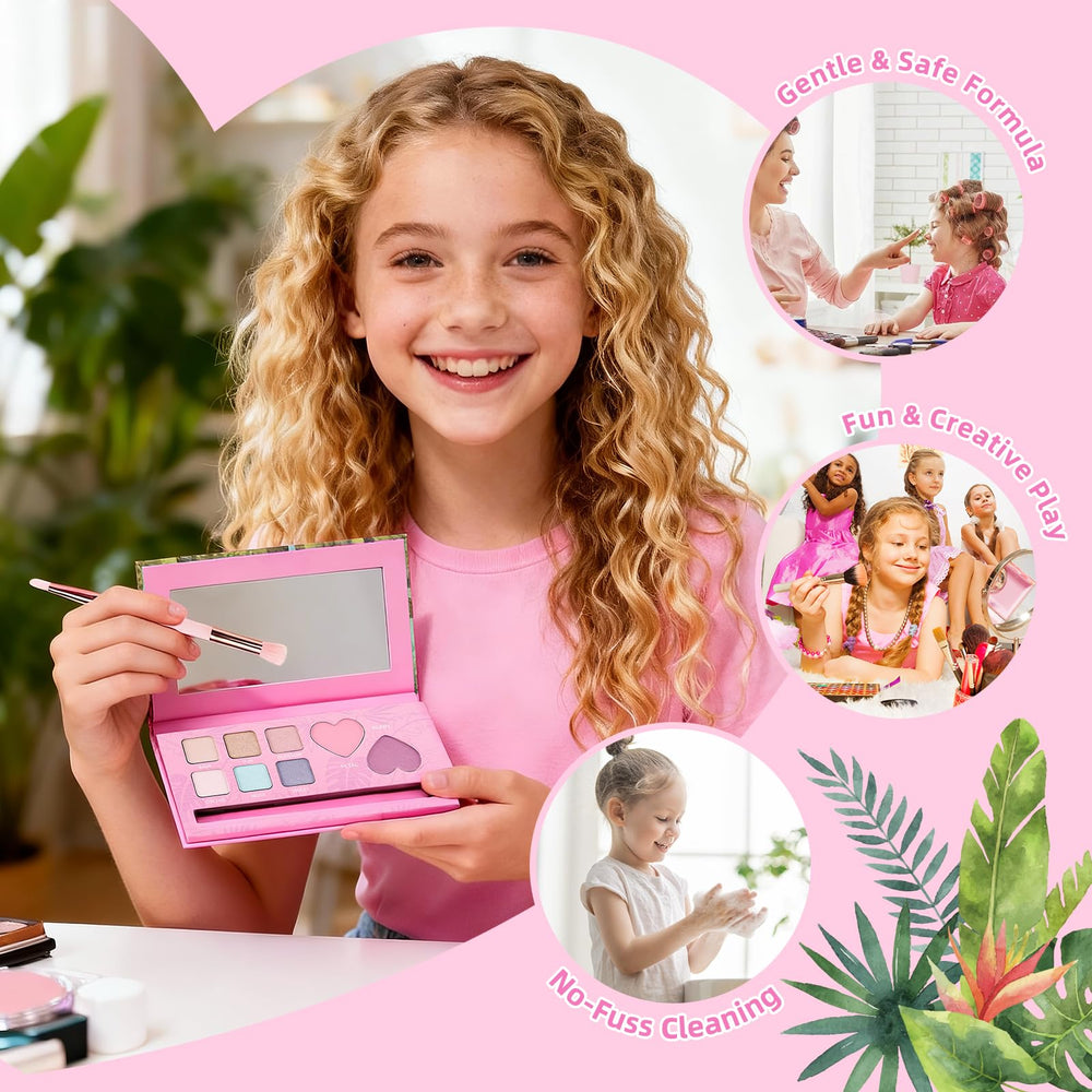 Color Nymph palette features four shimmer shadows for day-to-night sparkle.