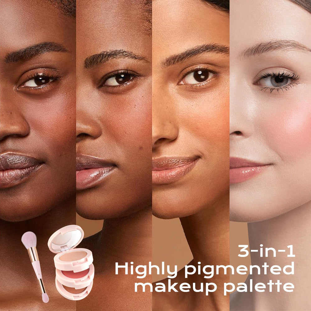 Color Nymph palette travel case ready for easy touch-ups anywhere.