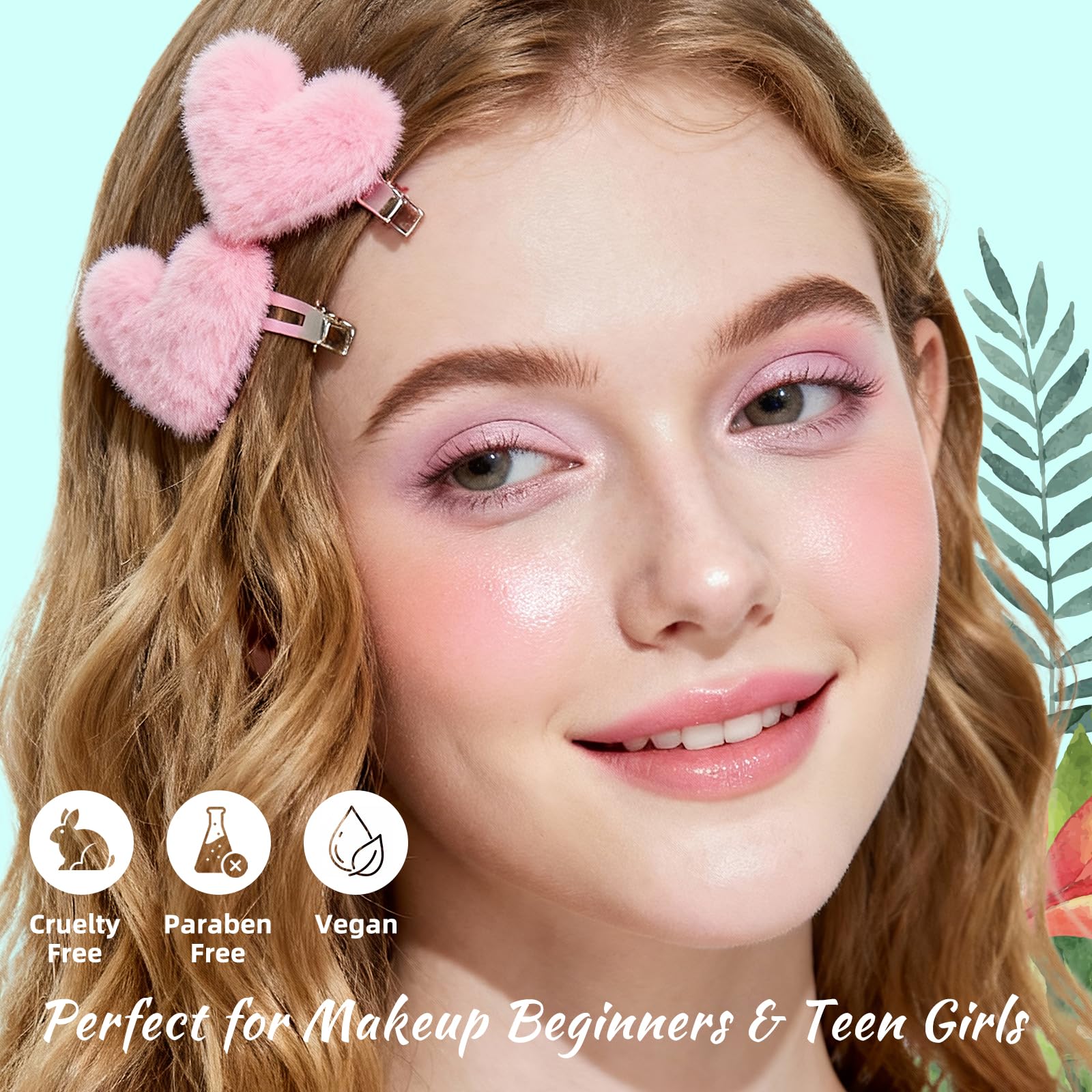 Color Nymph washes away easily with water and mild soap.