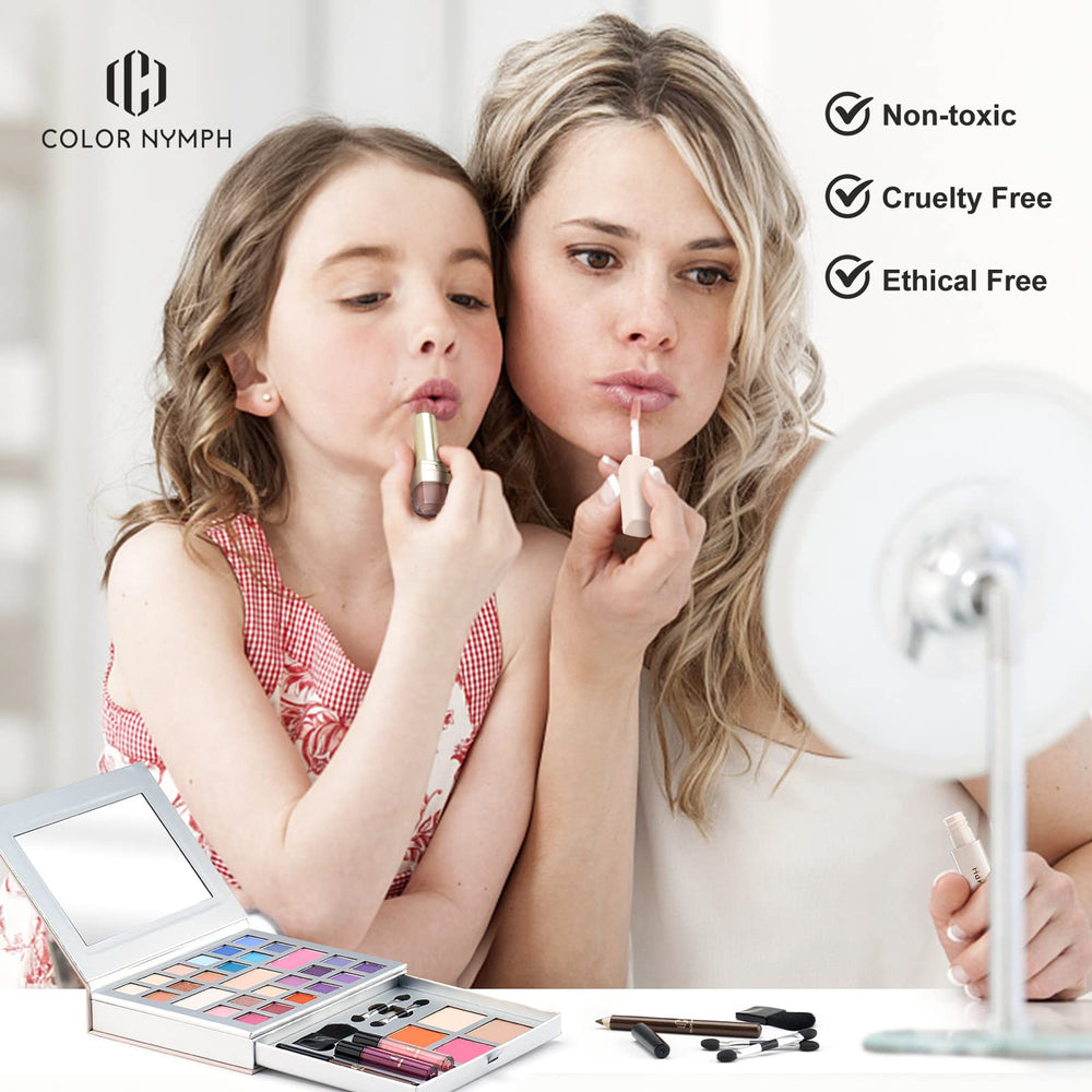 Color Nymph compact mirror for on-the-go touch-ups.