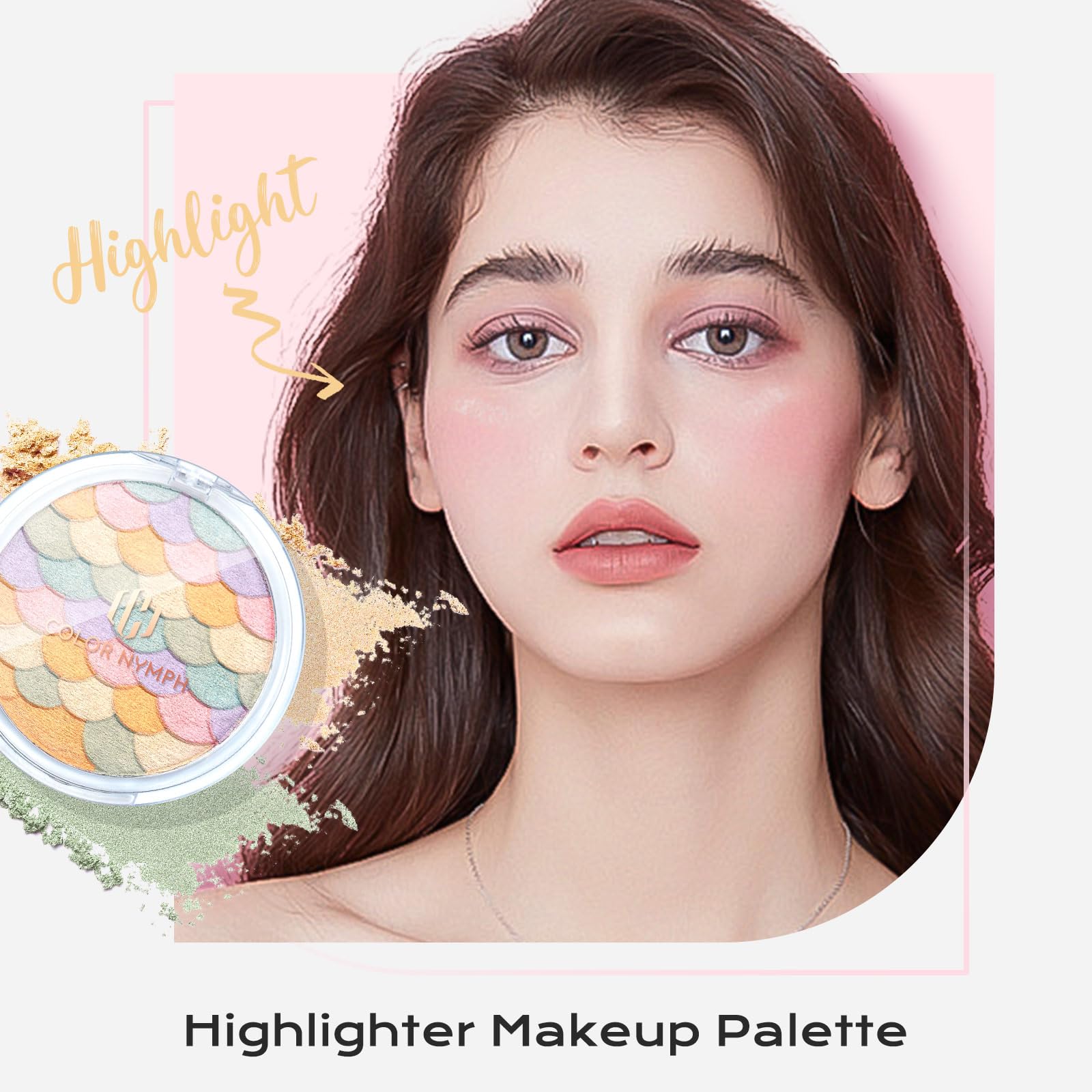 Color Nymph travel-friendly palette case for purses and trips