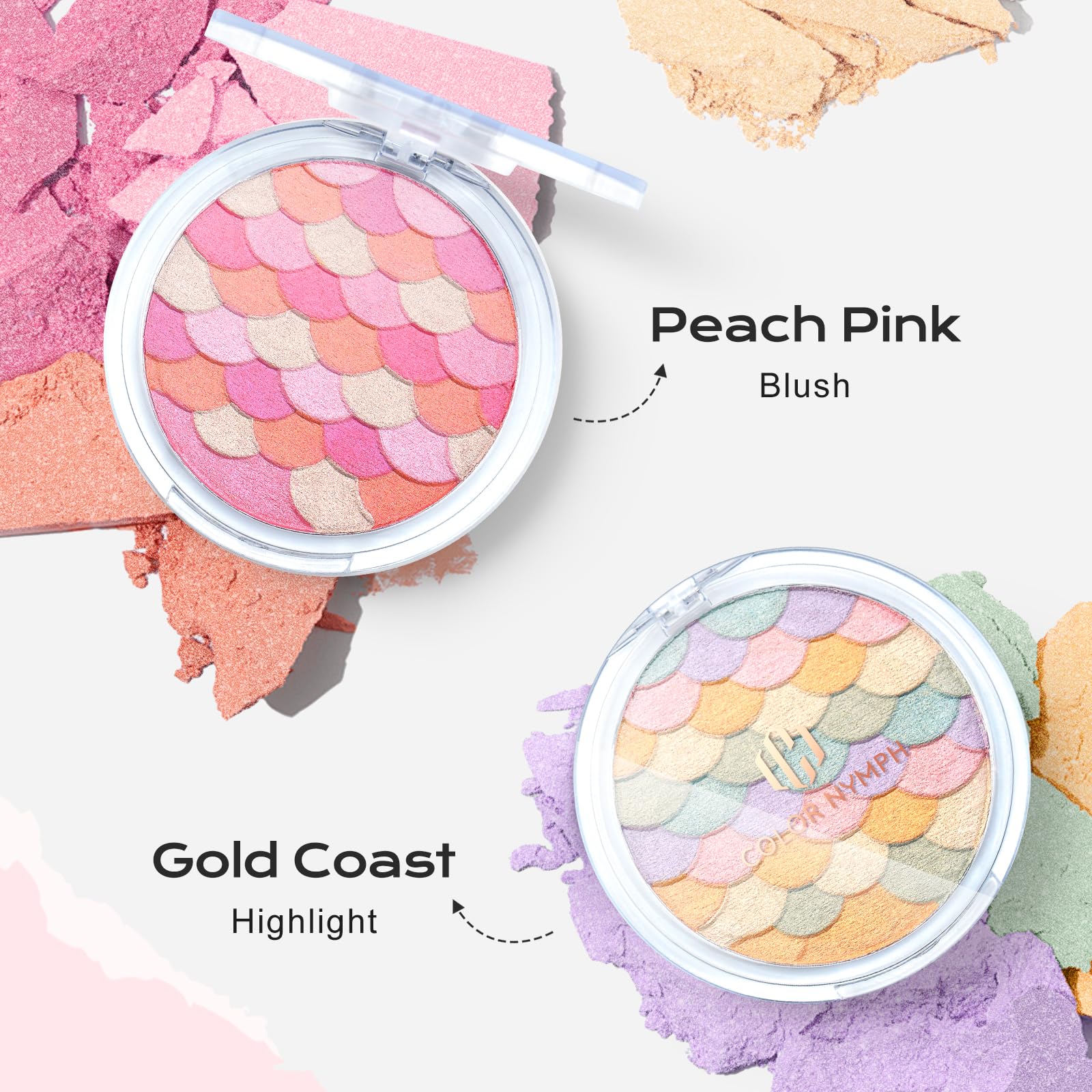 Color Nymph vegan cruelty-free makeup set offers versatile color