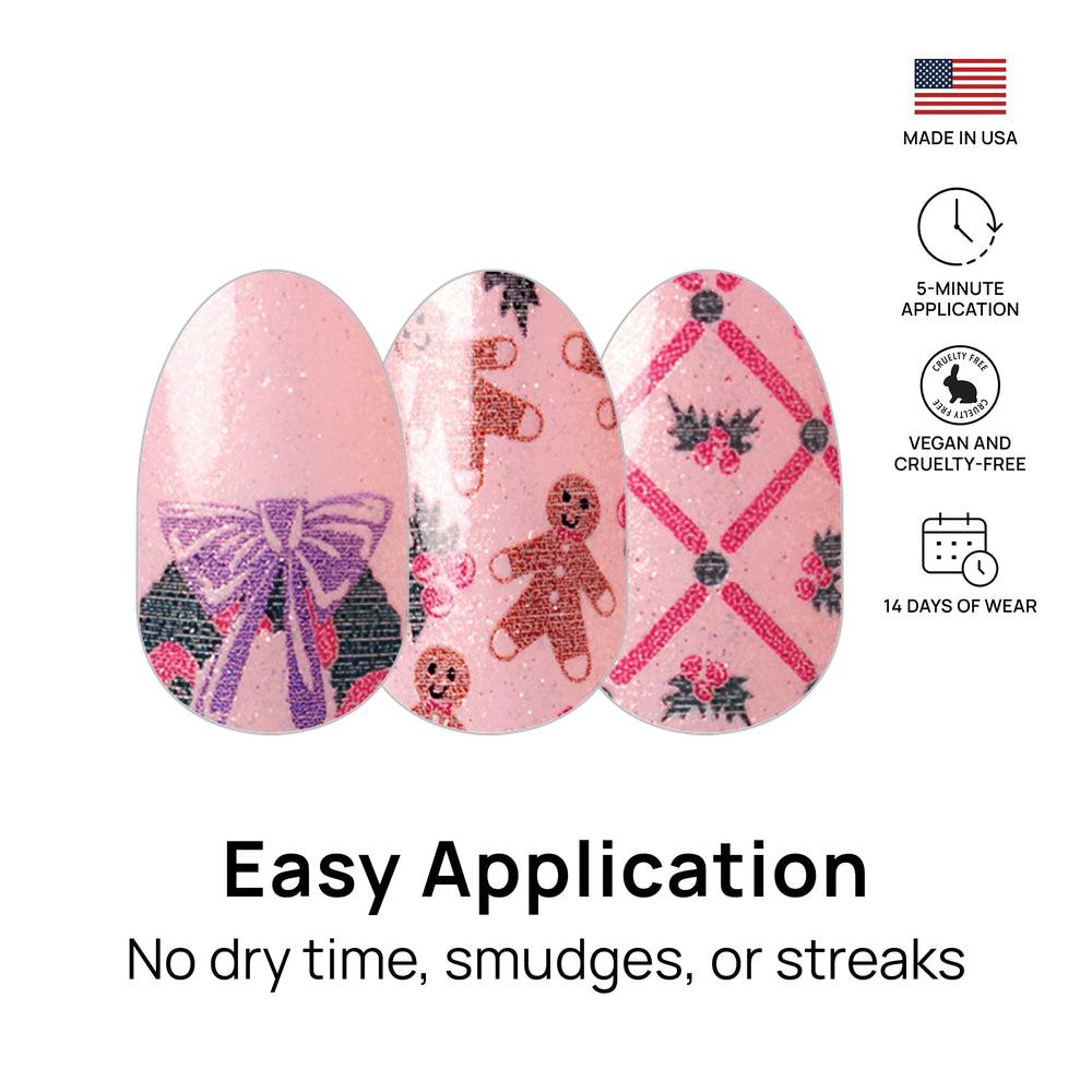 Color Street Baking Season glossy finish and durable wear for celebrations.