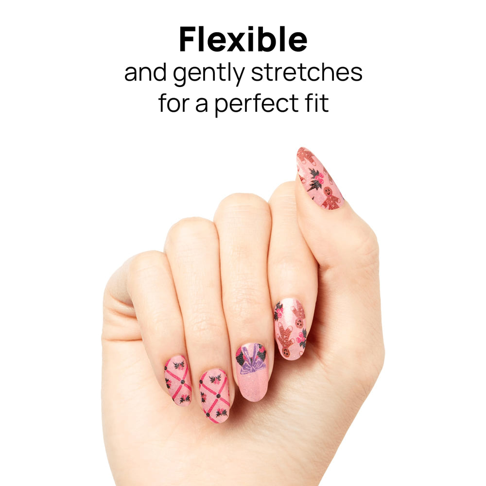Color Street Baking Season no-dry-time design for instant holiday nails.