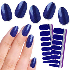 Color Street Punk Phase Shimmer strip closeup shows clear overlay for a flawless manicure