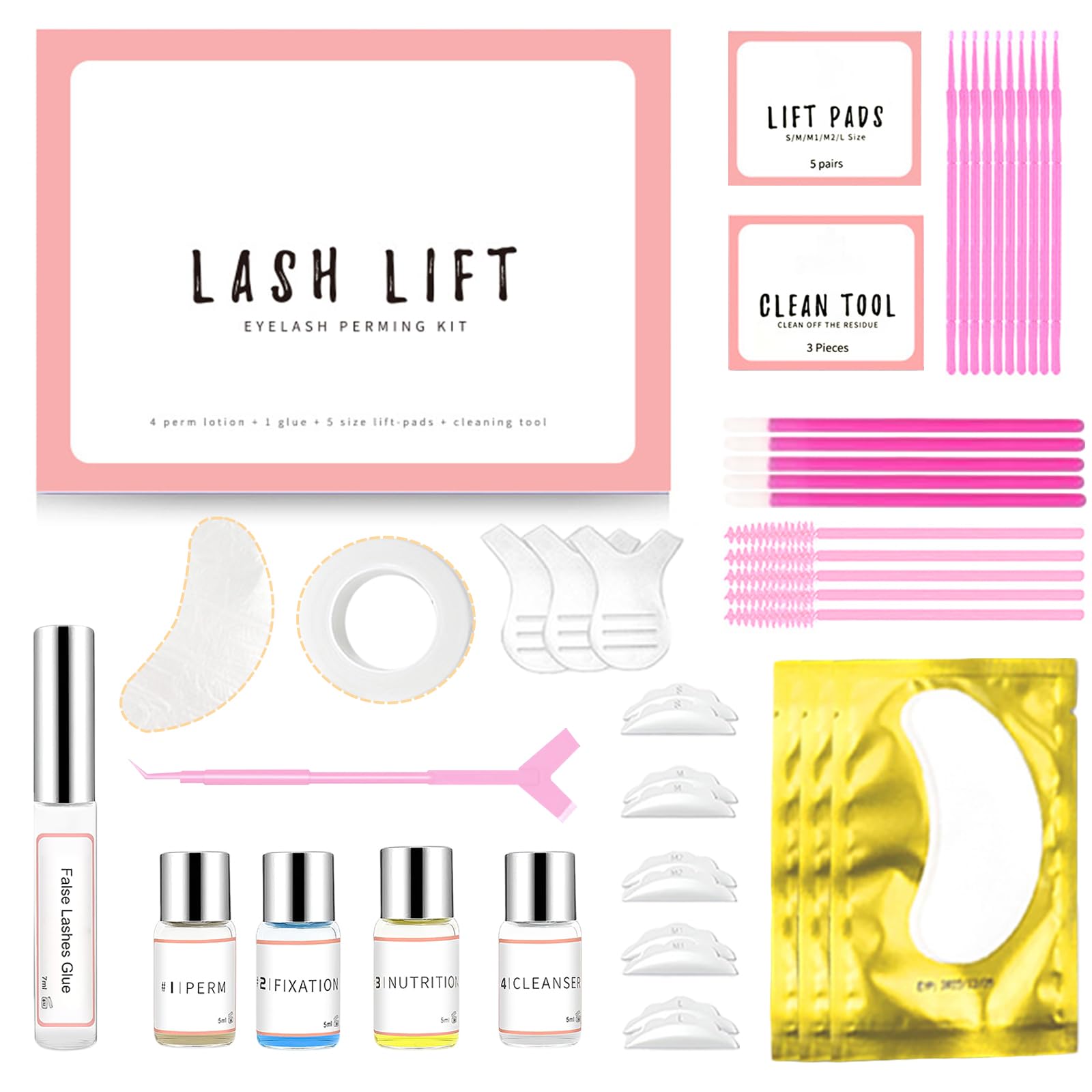 COLORCODE Lash Lift Kit packaging shows premium salon design.