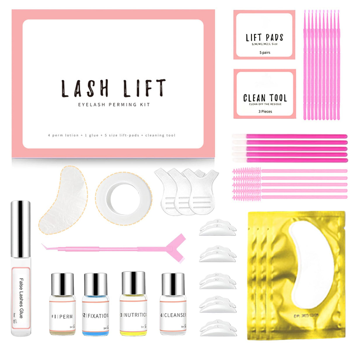 COLORCODE Lash Lift Kit packaging shows premium salon design.