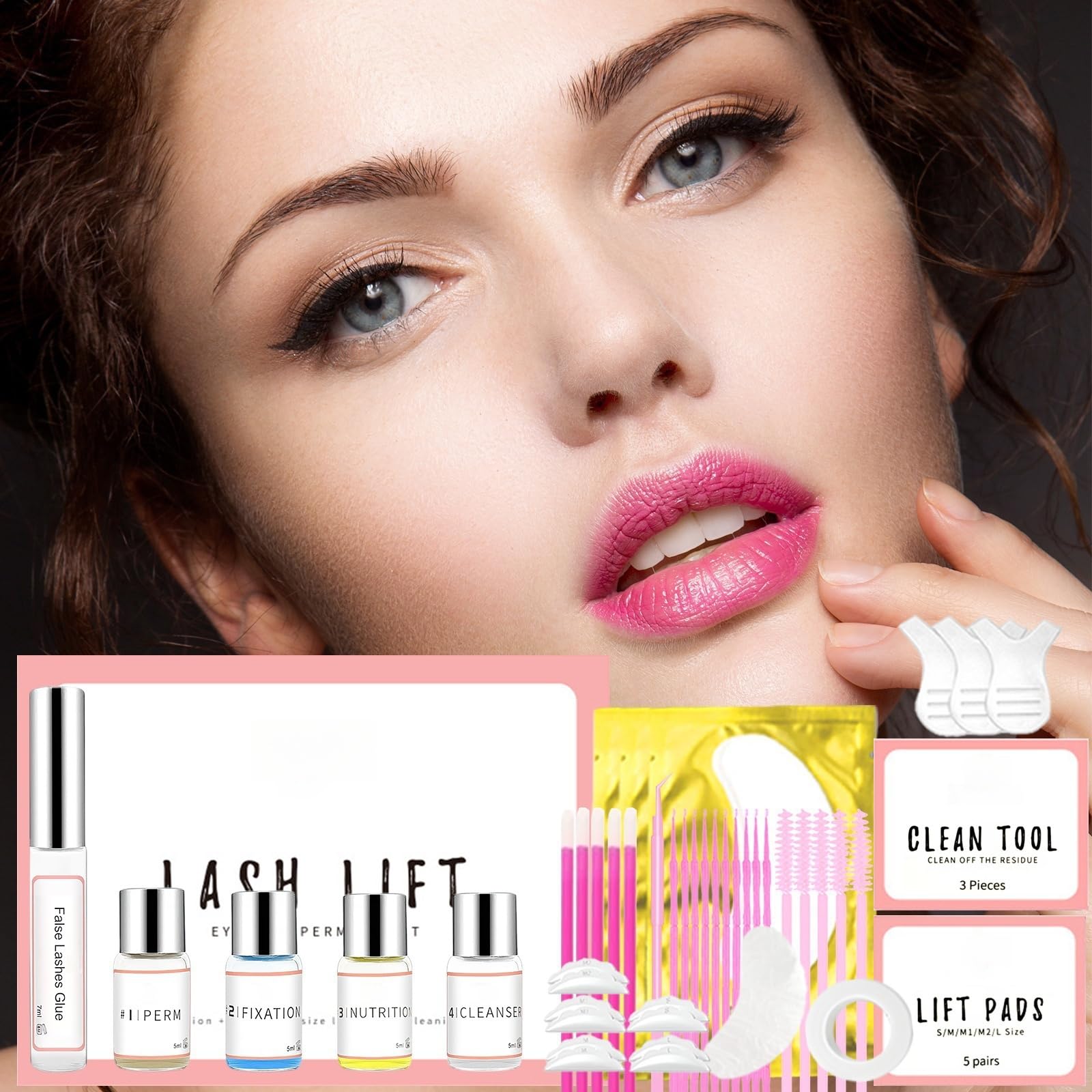 COLORCODE Lash Lift Kit used by pro or home user.
