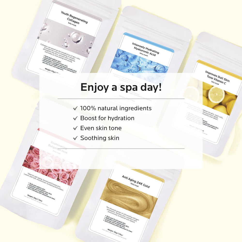Colorfarm jelly mask hydrates and seals in moisture after steaming