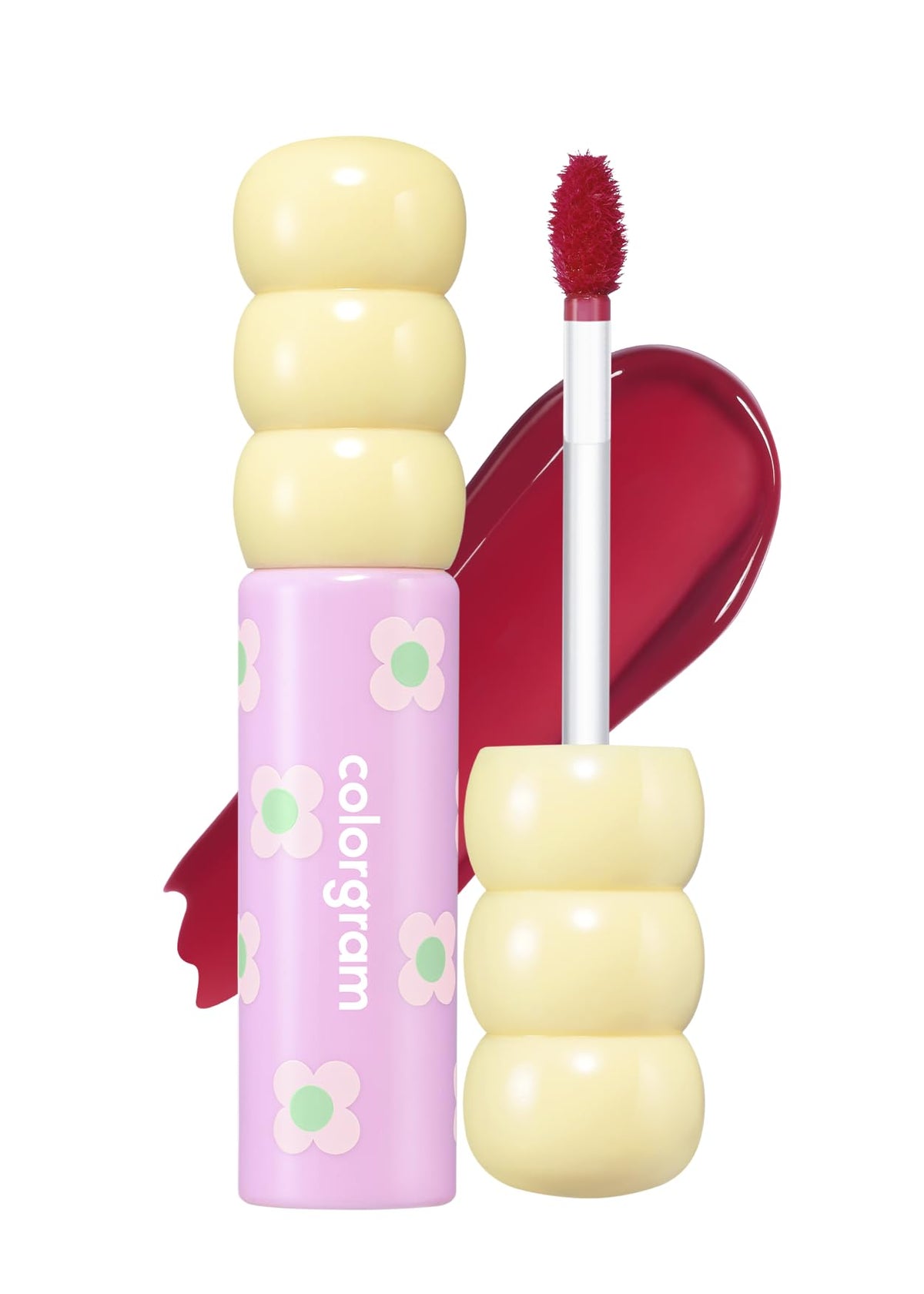 COLORGRAM Fruity Glass Tint 08 Lovely Raspberry for vibrant, glassy lip color.