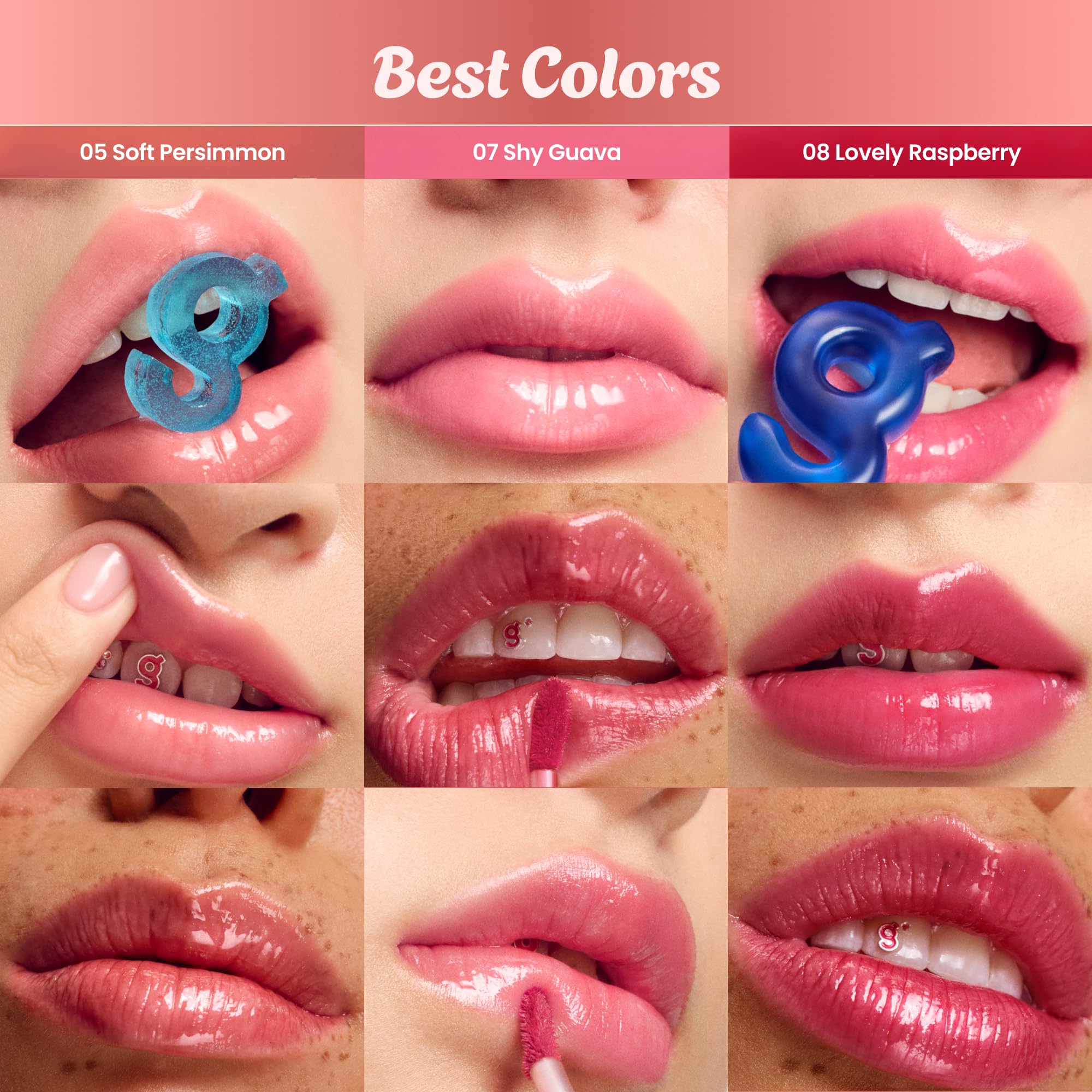 Travel-friendly COLORGRAM Fruity Glass Tint Mini Set 01 compact duo
