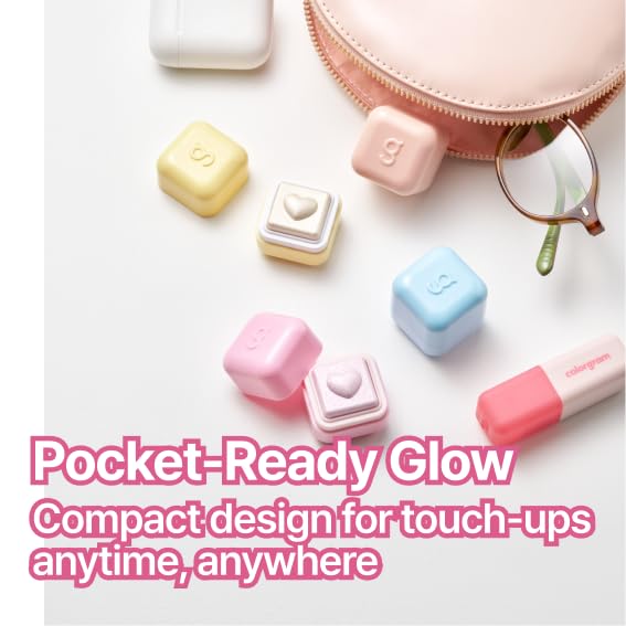 COLORGRAM Milk Bling Heartlighter 01 Peach Heart cruelty-free formula supports mindful makeup.