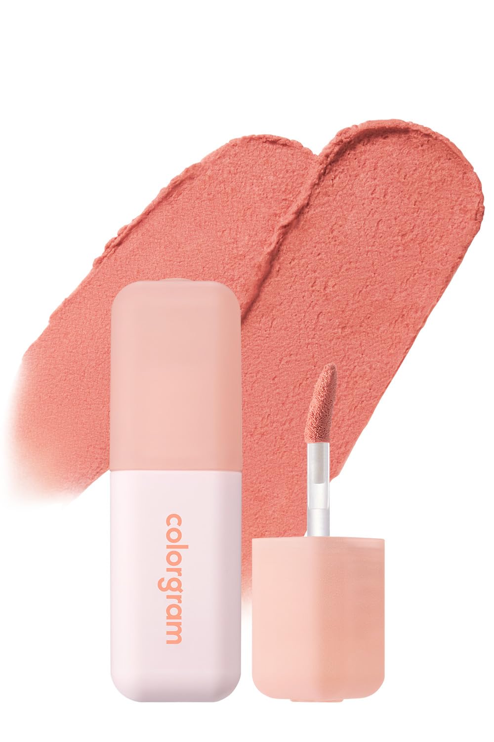 COLORGRAM Nude Blur Tint 15 Light Apricot bottle showing soft velvet finish for lips