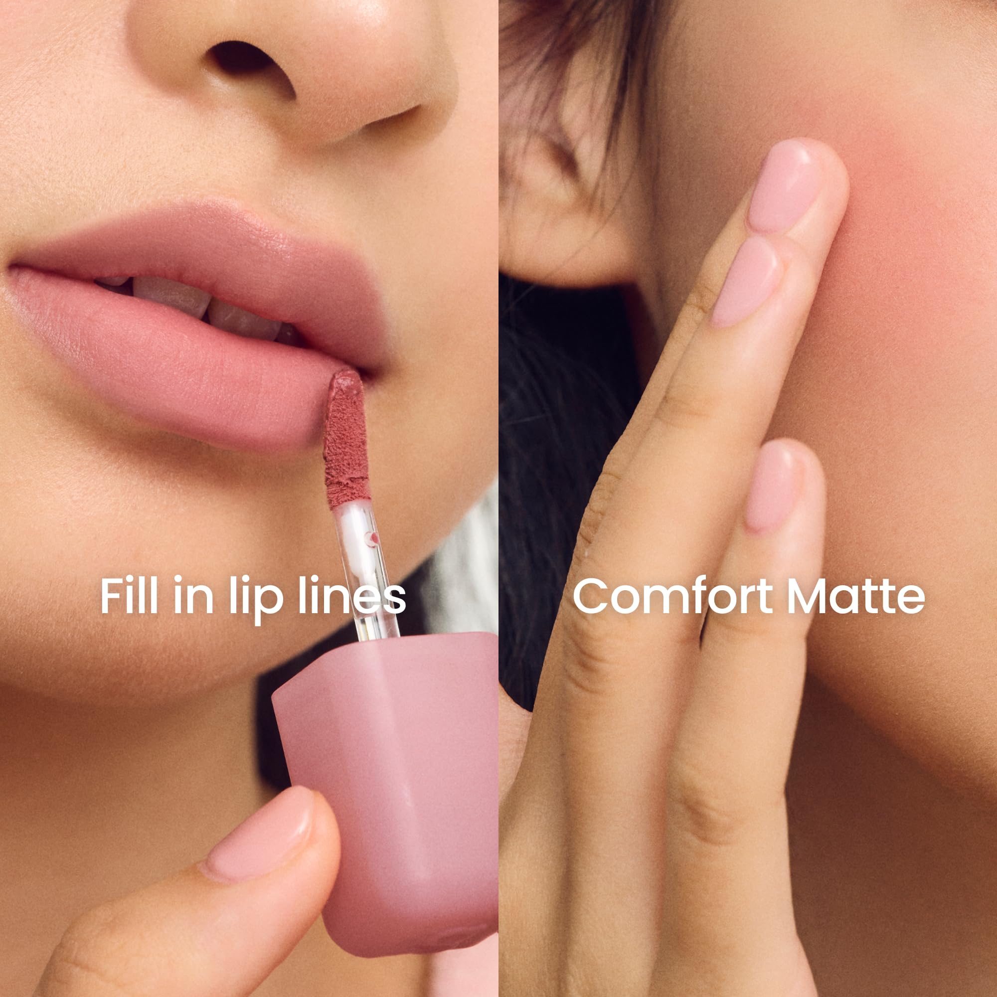 COLORGRAM Nude Blur Tint worn all day with transfer resistance on skin.
