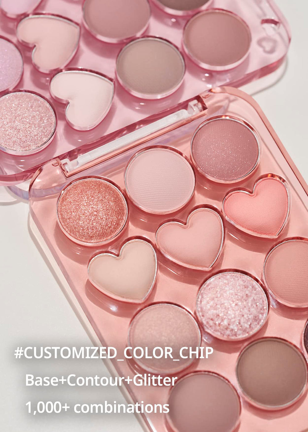 COLORGRAM Pin Point Eye Palette compact case for on-the-go touch-ups.