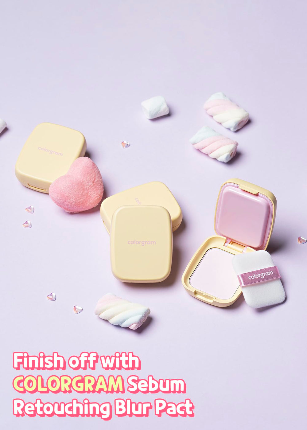 Colorgram Blur Pact packaging shows travel-friendly design
