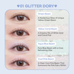 COLORGRAM Tintin Dory compact closed highlights portability for on-the-go touch-ups