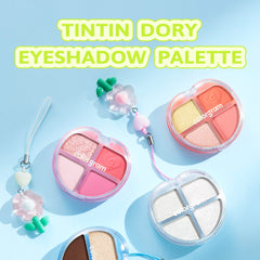 COLORGRAM Tintin Dory palette opened showing silky textures ready for blending