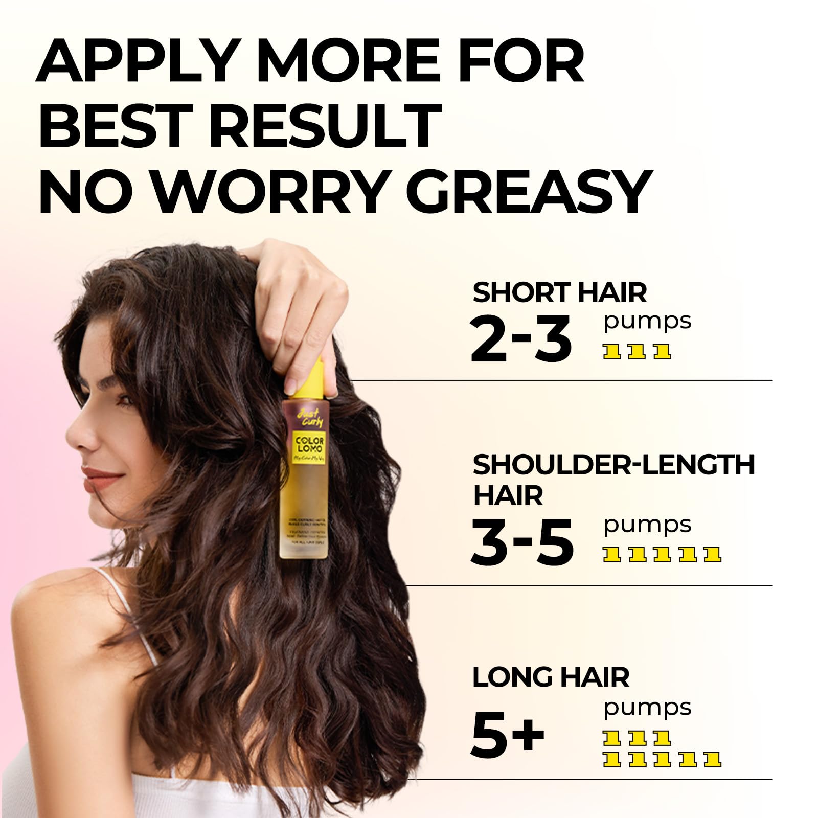 COLORLOMO daily-use hair oil for healthy-looking shine.