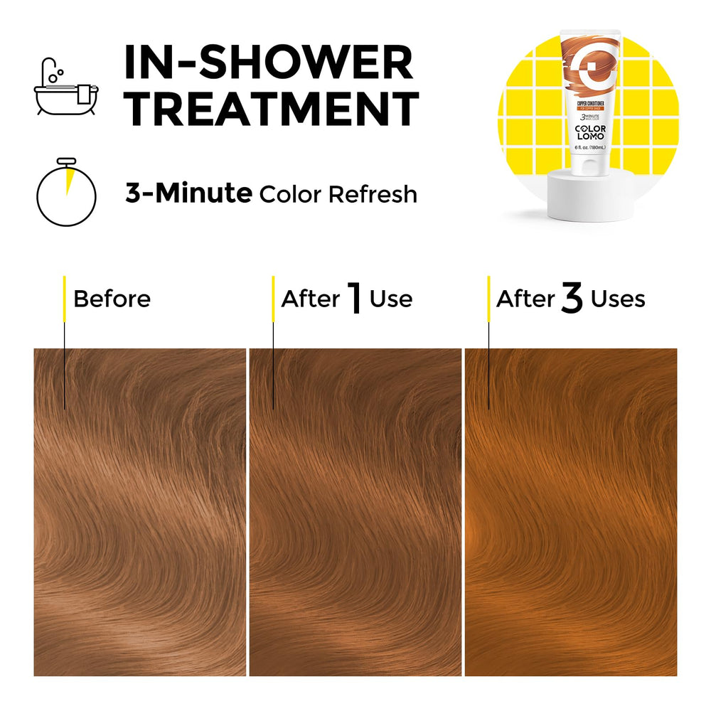 COLORLOMO full-coverage dry hair application for color boost