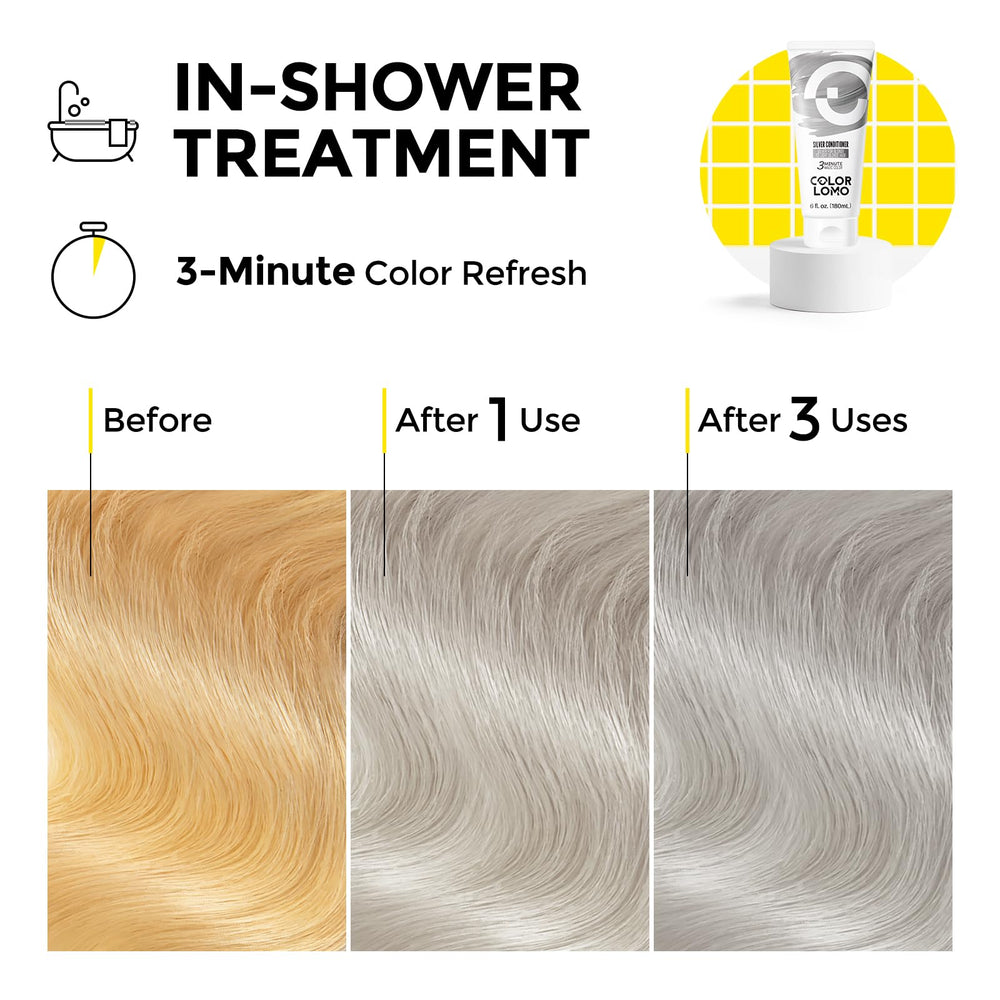 COLORLOMO ingredients featuring shea butter and almond oil for nourishing care.