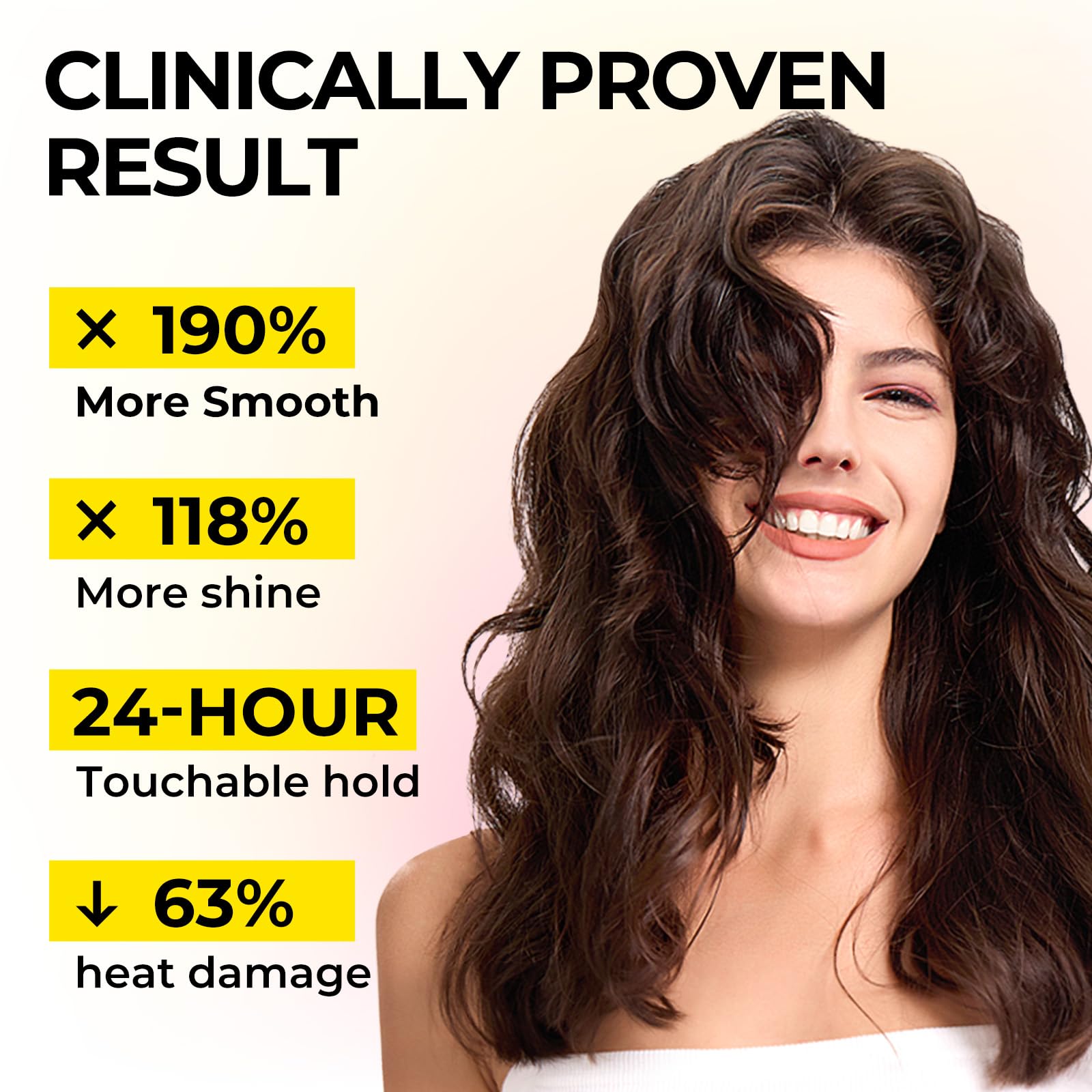 COLORLOMO lightweight, non-greasy formula for natural, breathable styling.