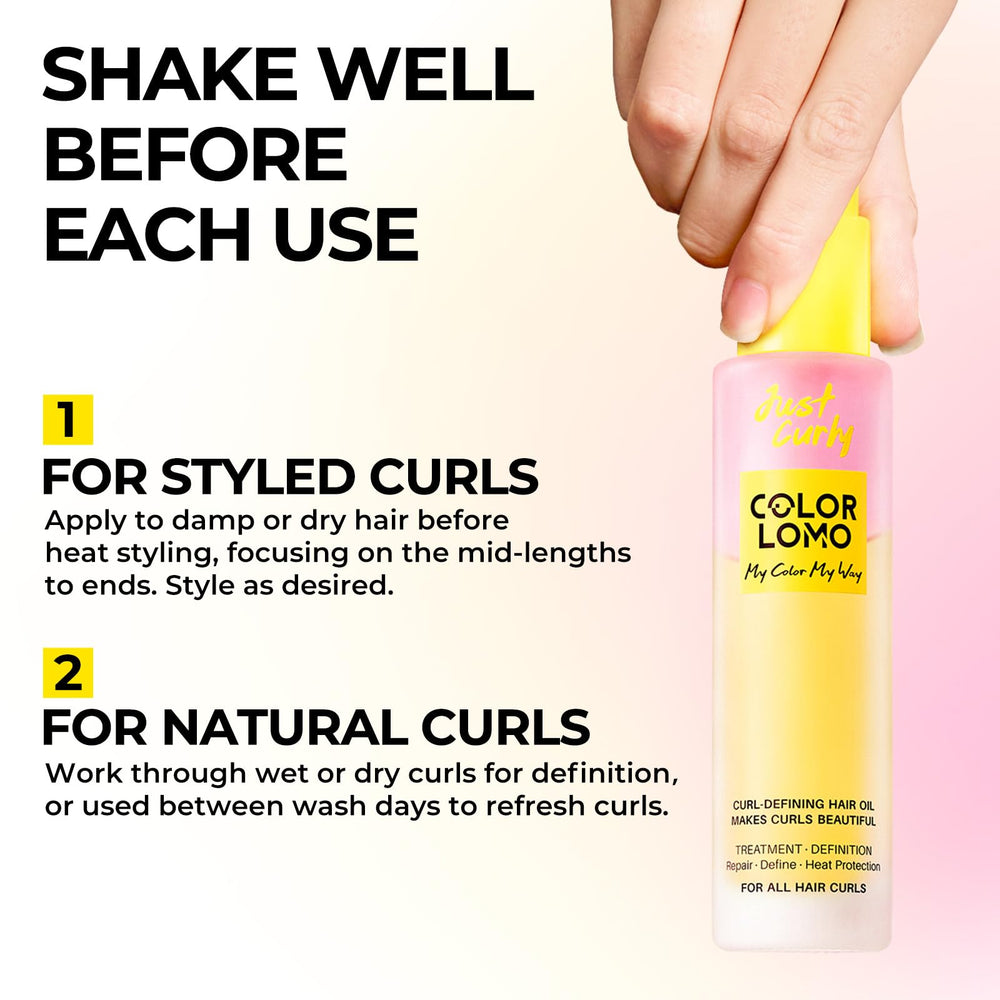 COLORLOMO quick-refresh routine with no residue on hair.