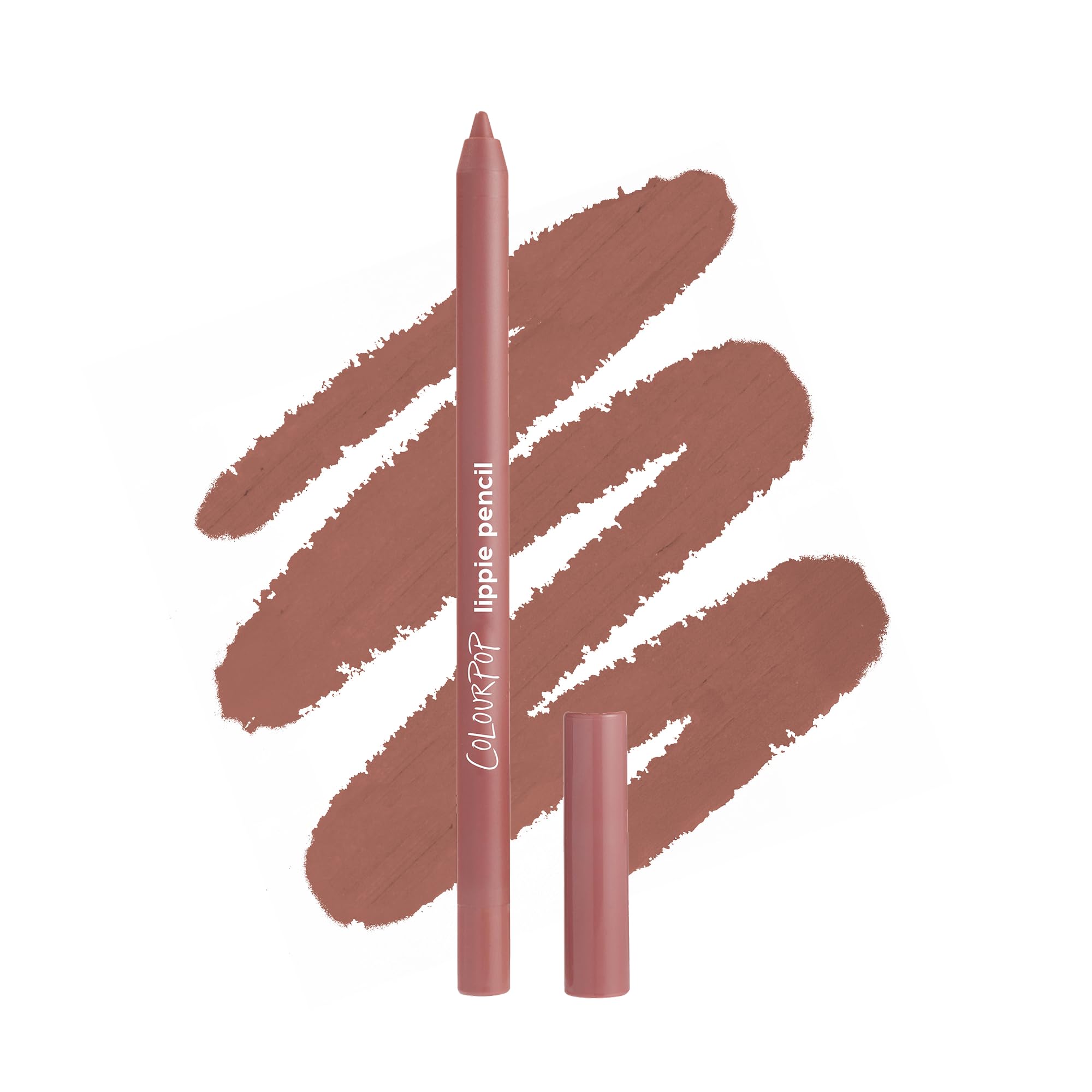 ColourPop Lippie Beeper pencil cap close-up for precise color definition.