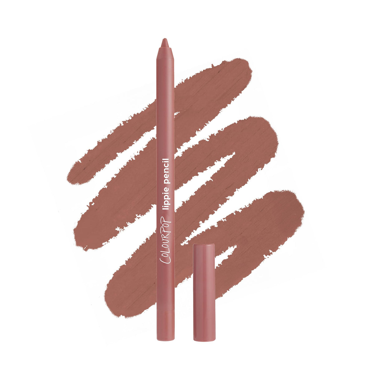 ColourPop Lippie Beeper pencil cap close-up for precise color definition.