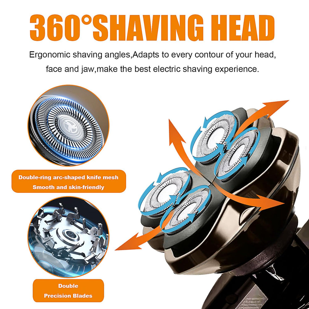 Colorski four-head system enables a fast shave under two minutes