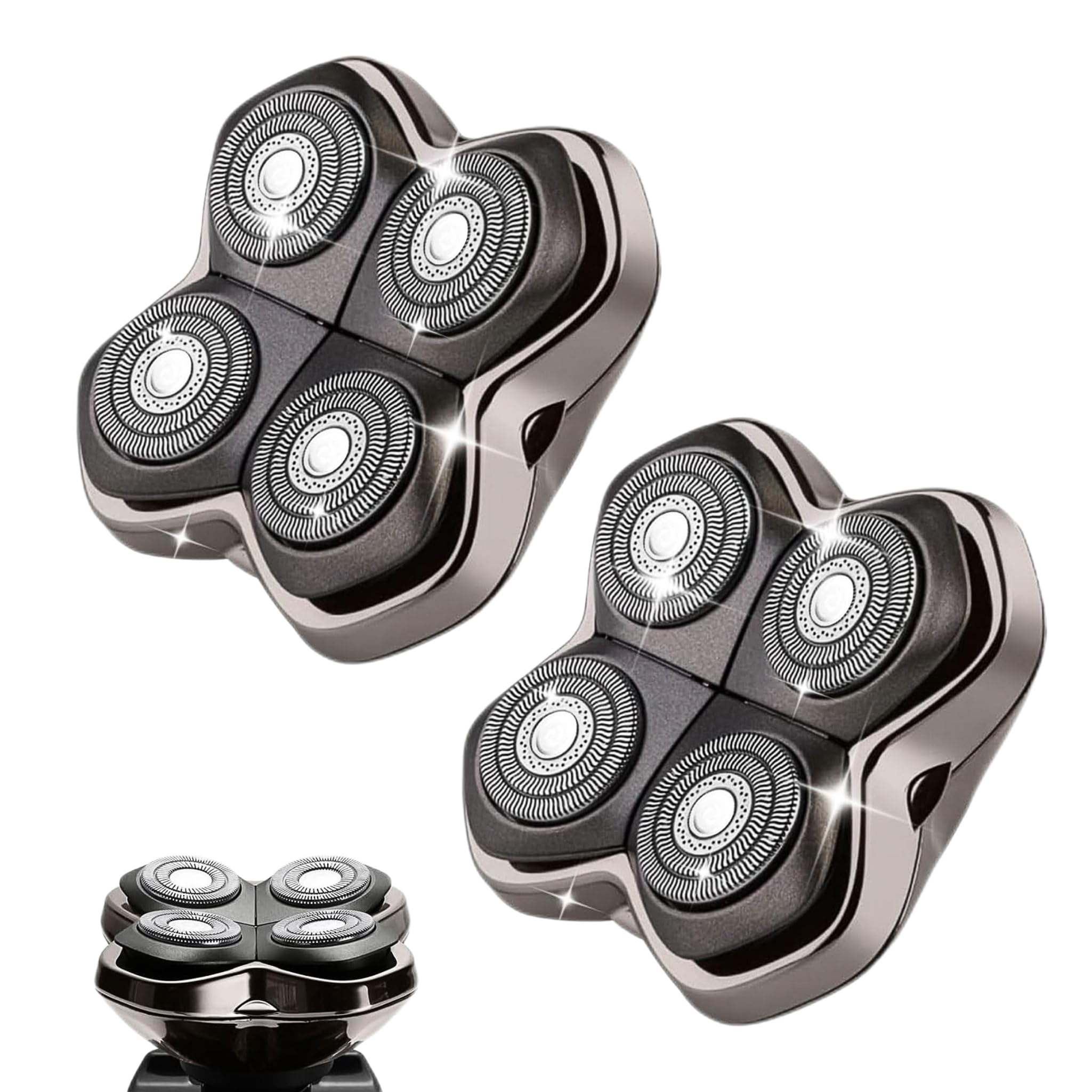 Colorski replacement blades for Shaver PRO 4 heads, smooth shaves