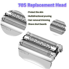 Colorski Series 7 70S replacement head for Braun 720cc models enhances blade contact
