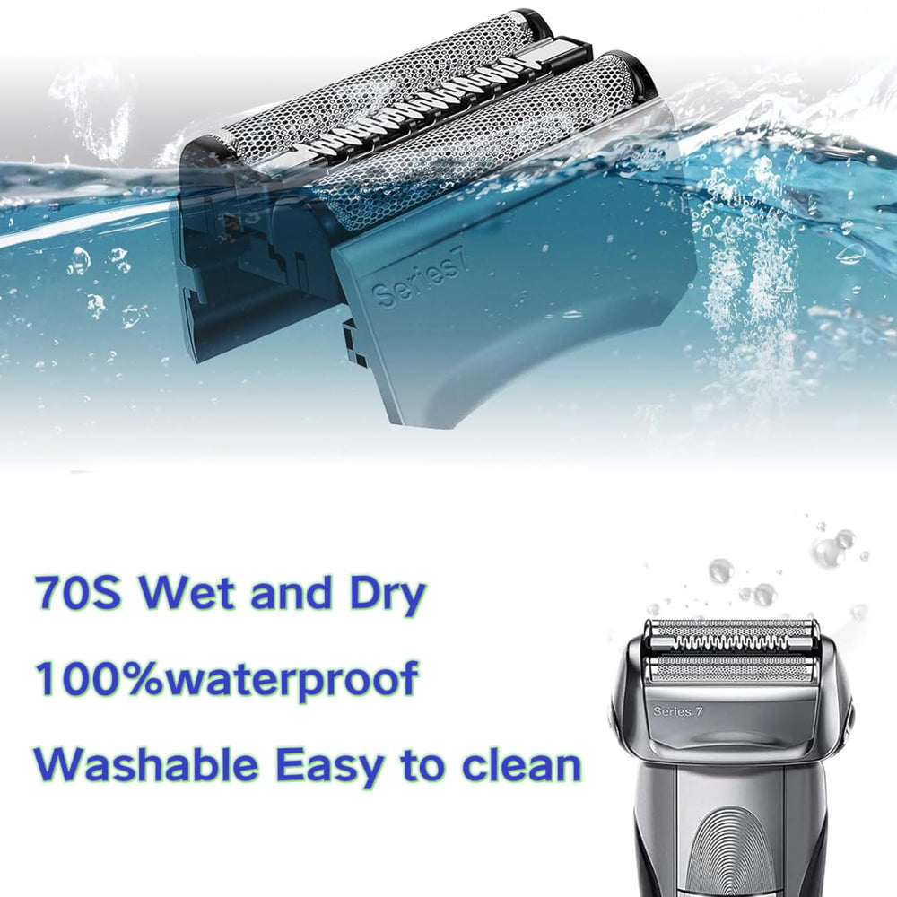 Colorski Series 7 70S replacement head for Braun 730cc models ensures consistent close cutting