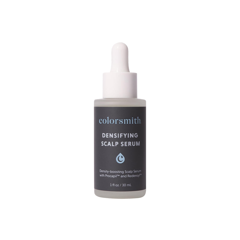 Colorsmith Densifying Scalp Serum bottle with Procapil and Redensyl for targeted scalp care