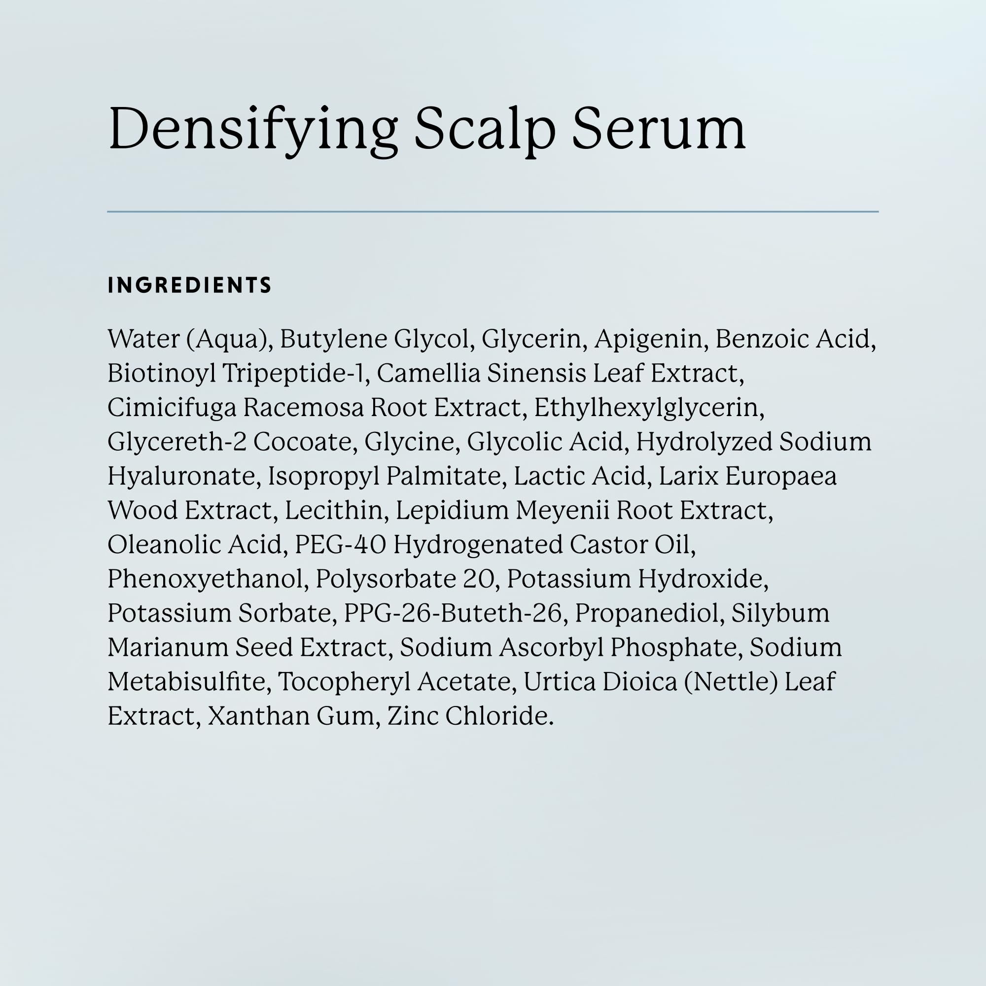 Colorsmith Densifying Scalp Serum closeup reveals silky texture and consistency