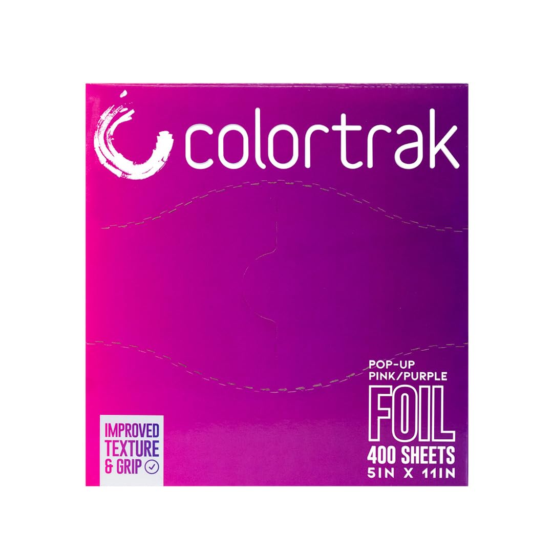 Colortrak gradient foil ideal for highlighting and balayage techniques.