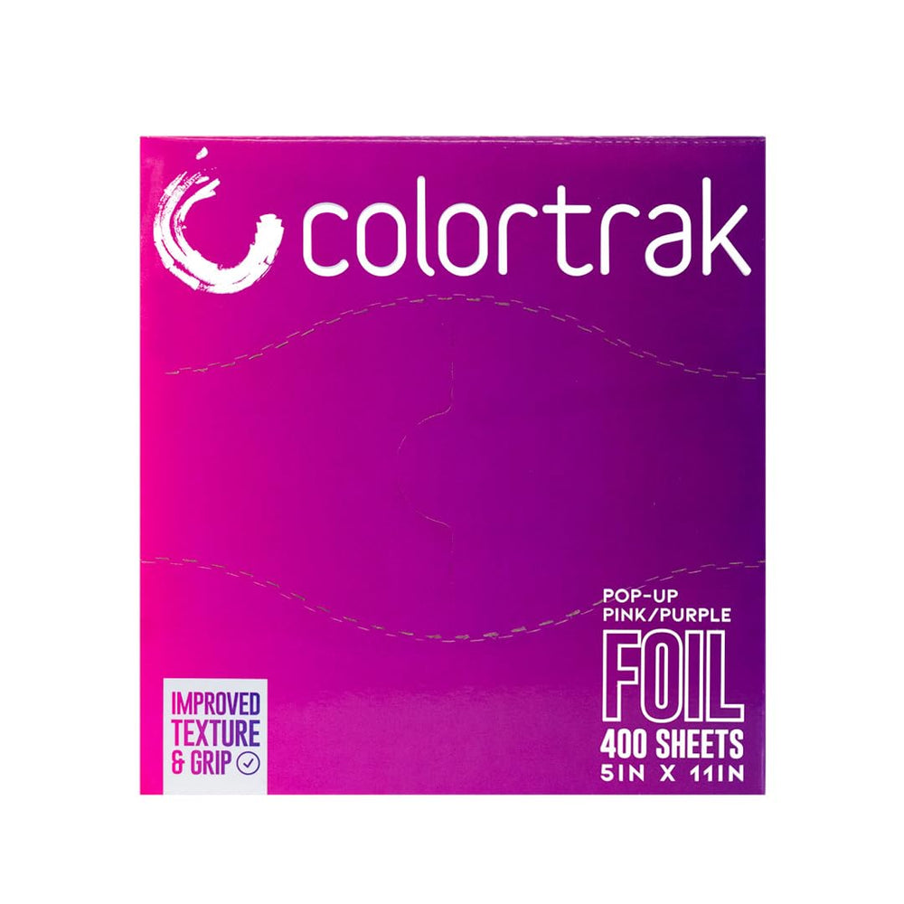 Colortrak gradient foil ideal for highlighting and balayage techniques.