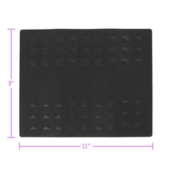 Colortrak silicone mat features grip design to reduce tool slips.