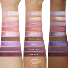 ColourPop All Amethyst duo chrome shades create multidimensional color on lids