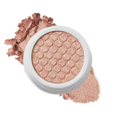 ColourPop Amaze Shadow shows vibrant one-swipe coverage for bold glitter on the lid.