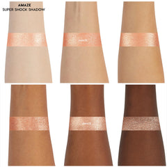 ColourPop Amaze Shadow offers ultra-blendable glitter for buildable color payoff.