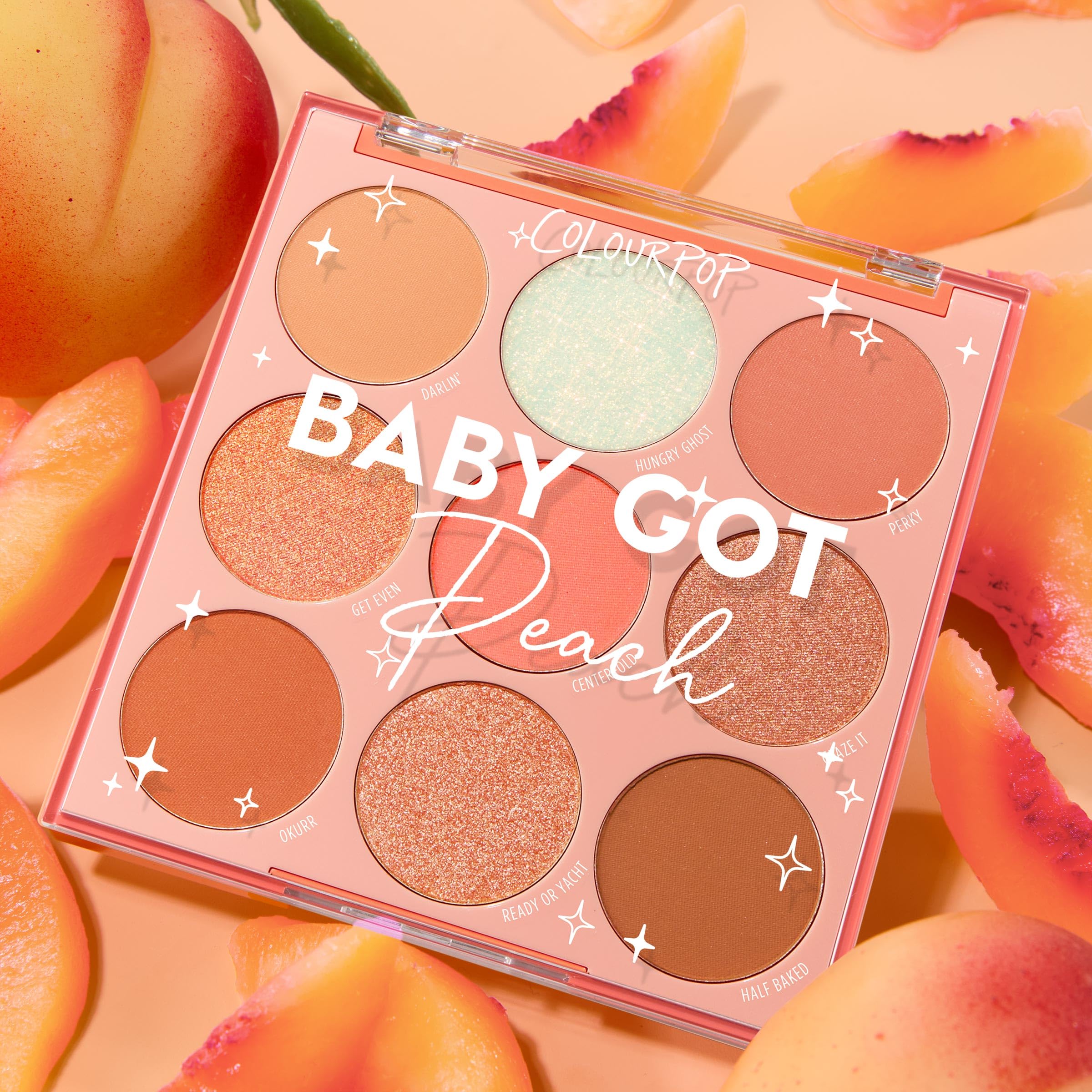 ColourPop Baby Got Peach creative-look ideas for warm sunset-inspired experiments.