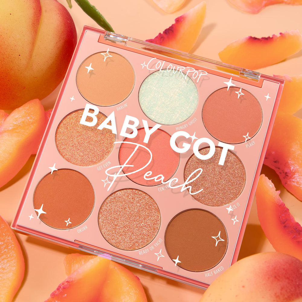 ColourPop Baby Got Peach creative-look ideas for warm sunset-inspired experiments.