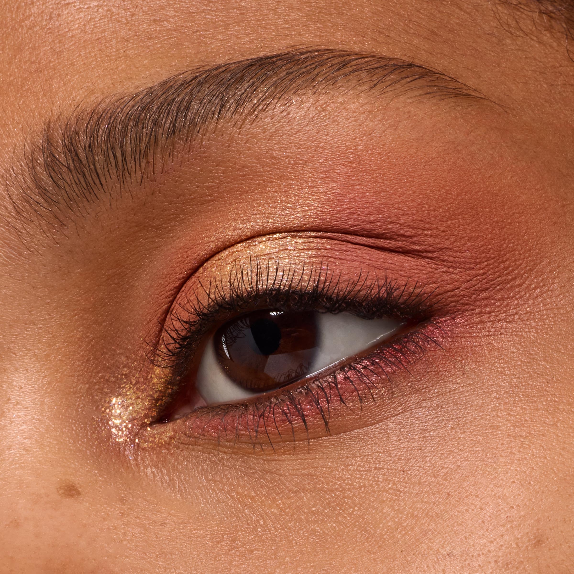 ColourPop Baby Got Peach matte shades closeup for bold, crease-defining looks.