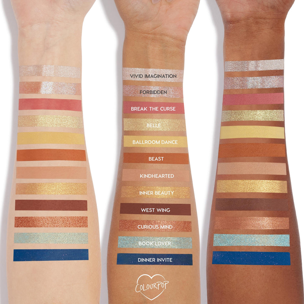ColourPop Beauty and the Beast palette travel-friendly design ideal for on-the-go