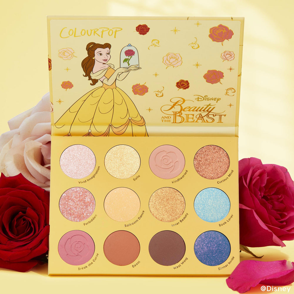 ColourPop Beauty and the Beast palette cruelty-free branding assures ethical makeup