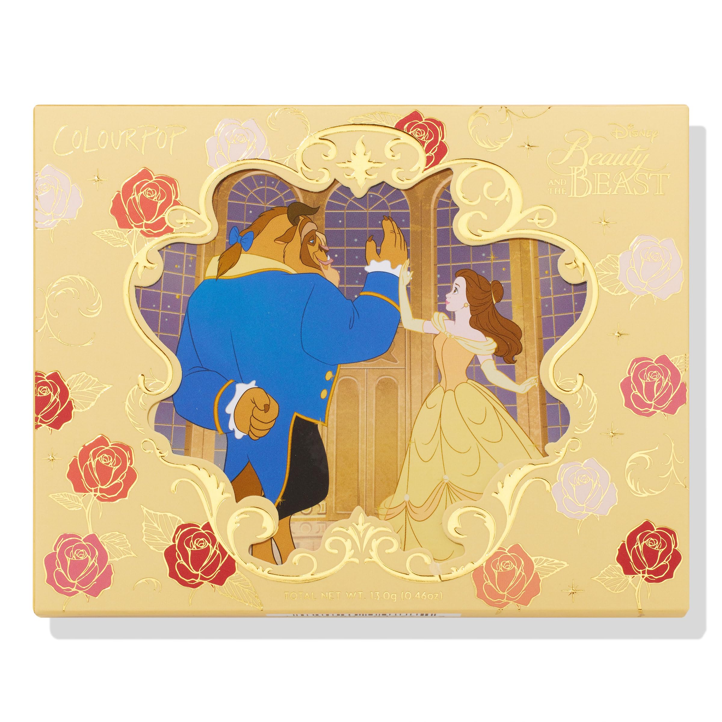ColourPop Beauty and the Beast palette compact packaging showcases everyday usability